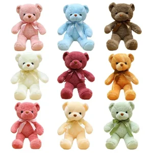 Wedding Gifts Various Colors Claw Machine Cute Bear Dolls Toys Stuffed Animal Teddy Bear Plush Toys