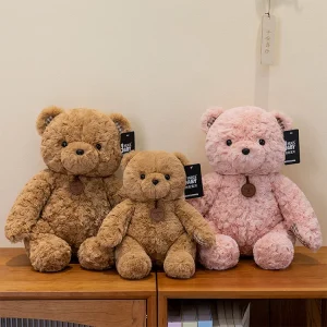 Soft Teddy Bear Dolls Custom Plush Toy Manufacture PP Cotton 8Inch Stuffed Animal Toys Christmas Plush Toys for Claw Machine