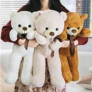 60cm Bear Doll Wholesale Plush Toy Doll Doll Valentine's Day Birthday Gift Wholesale Girls Plush Toy Animal Plush Toys Custom