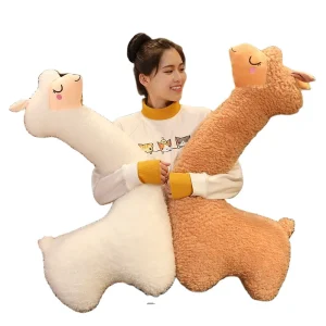 IN STOCK Soft Kawaii Cute Plushie Peluche Animal Alpaca Doll Pillow Stuffed Alpaca Plush Toy