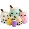 Popular Plush Toys Simulated Pearl Milk Tea Cup Dolls Cute Fruit Dolls Wholesale Large Pillows Washed Gifts